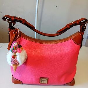 Dooney & Bourke Pink and Brown Women's Bag